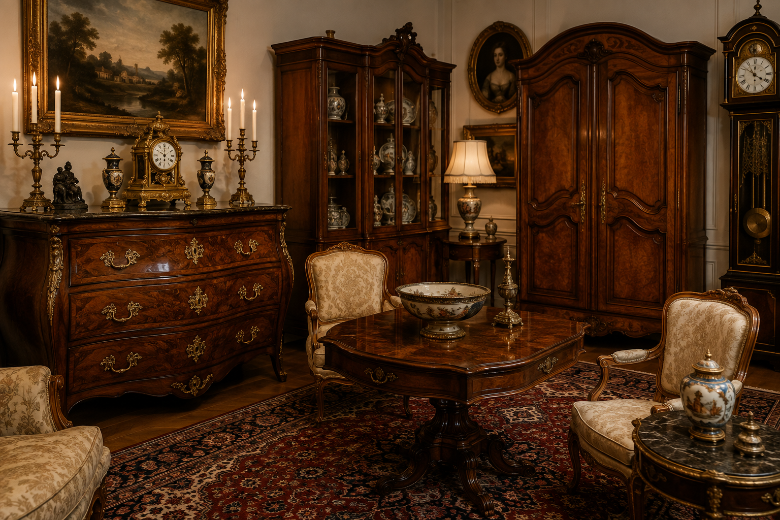 Antieke meubels en klassiek interieur in Tilburg